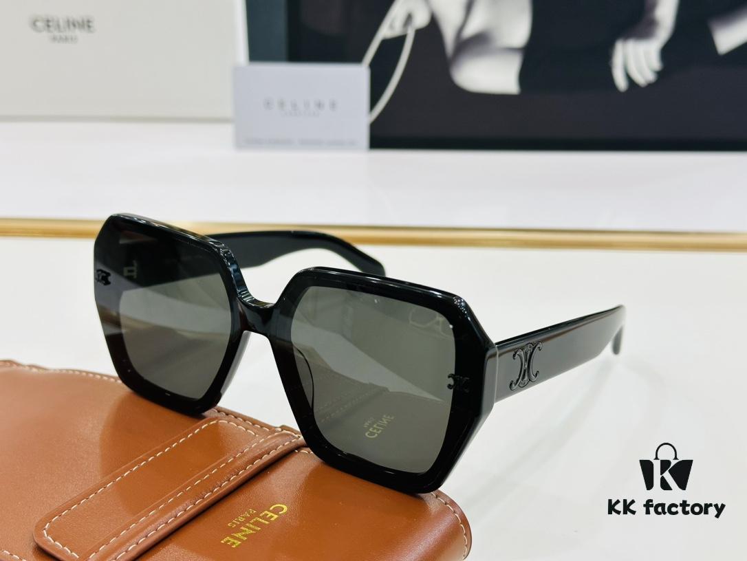 6931fb3e3a89a121ed54bf3a CELINE CE145S Aviator Sunglasses High-End Version Premium Quality Acetate L-Fashion Sun Glasses Size 53-22-145