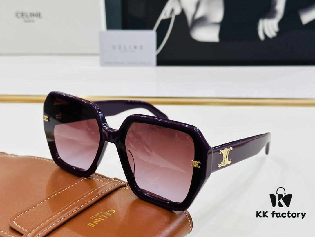 6931fb3e3a89a121ed54bf3c CELINE CE145S Aviator Sunglasses High-End Version Premium Quality Acetate L-Fashion Sun Glasses Size 53-22-145