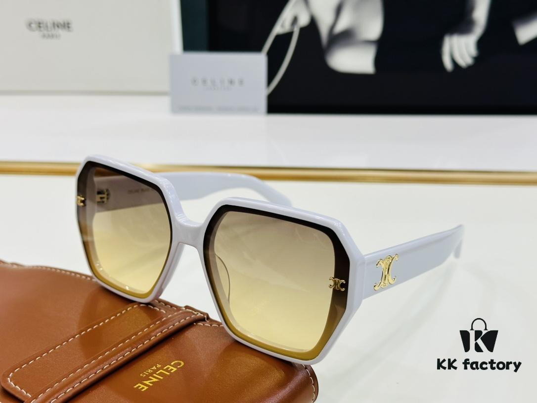 6931fb3e3a89a121ed54bf3e CELINE CE145S Aviator Sunglasses High-End Version Premium Quality Acetate L-Fashion Sun Glasses Size 53-22-145