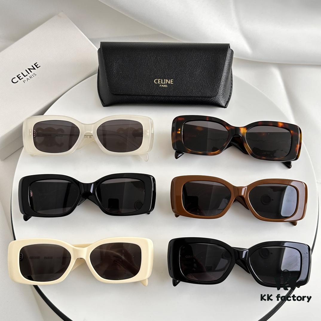 CELINE Full Diamond Triumph Arch Frame