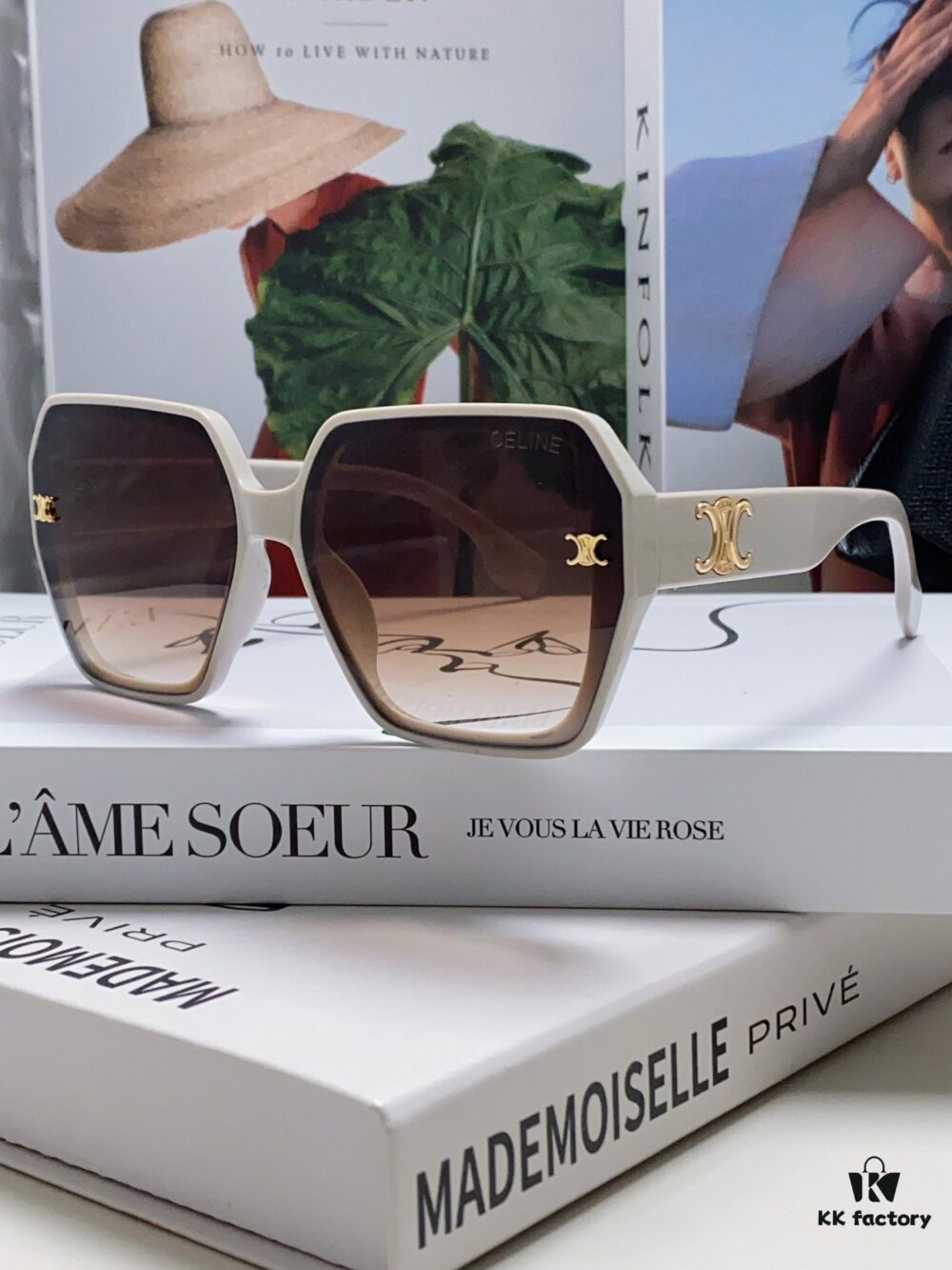 6931fb433a89a121ed54bf86 Celine 2024 New Arrival European and American Style Square Oversized Archway Sunglasses for Women, UV Protection Sun Glasses for Outdoor Wear