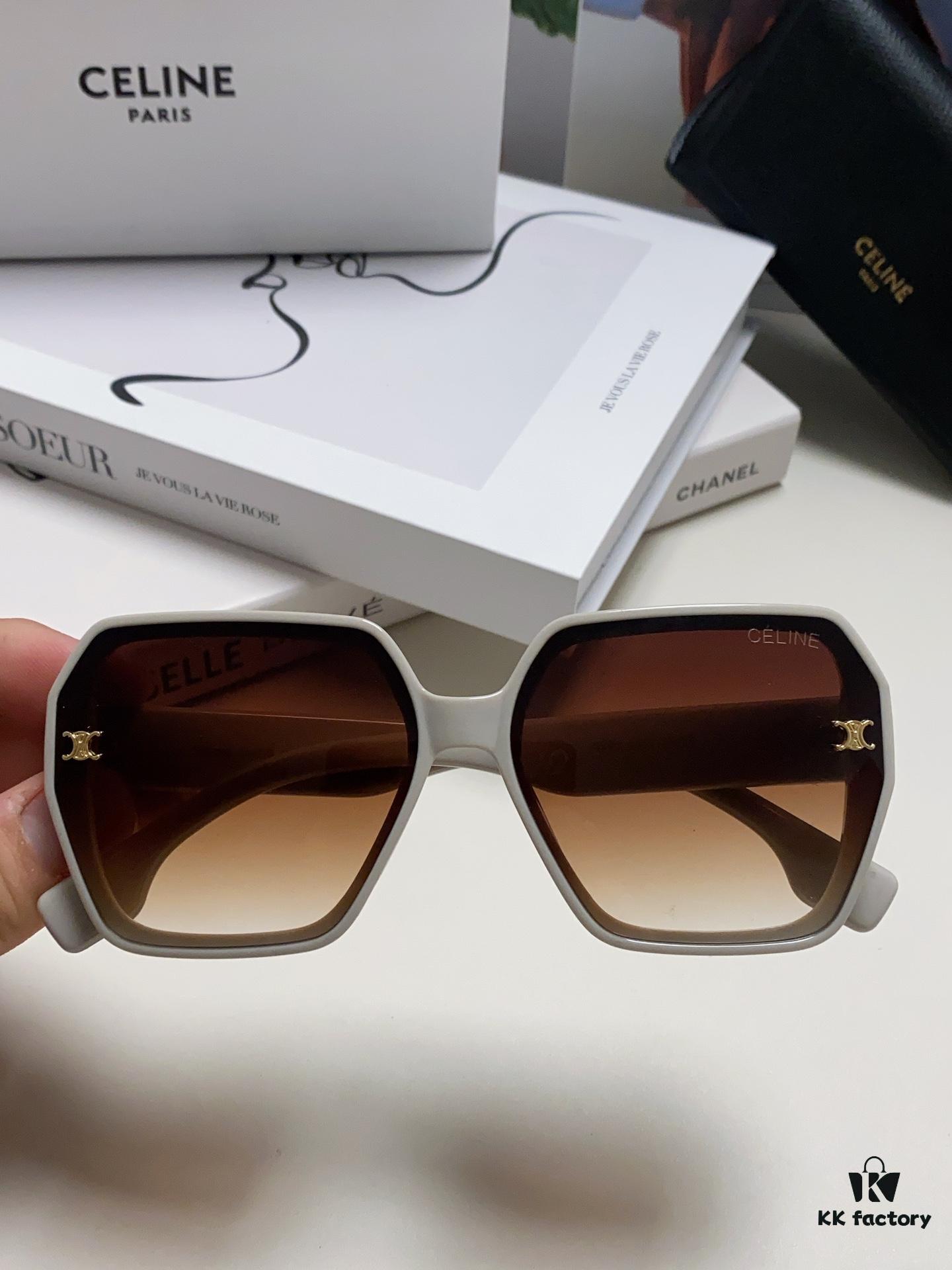 6931fb433a89a121ed54bf89 Celine 2024 New Arrival European and American Style Square Oversized Archway Sunglasses for Women, UV Protection Sun Glasses for Outdoor Wear
