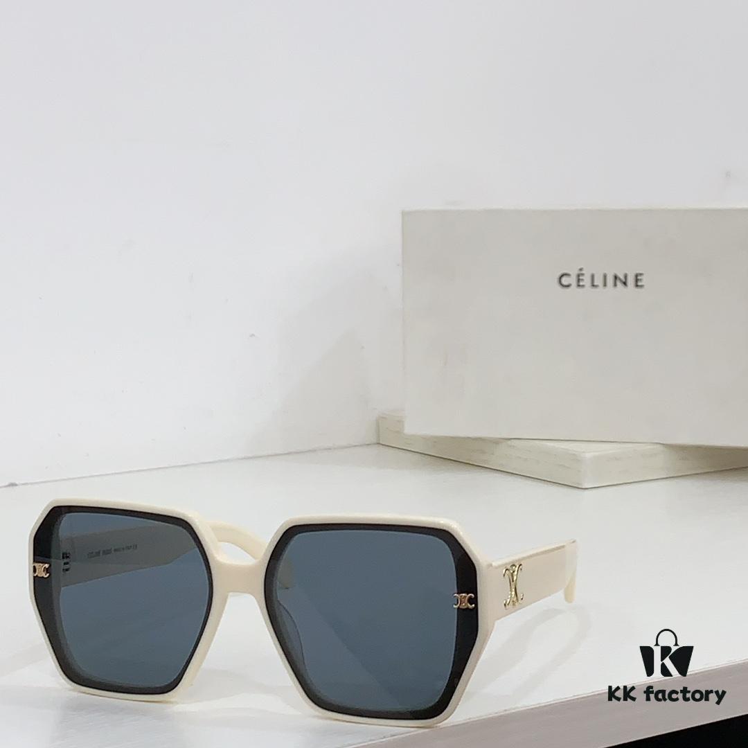 6931fb473a89a121ed54bfb8 CELINE Archlight Logo SQUARE 145S Sunglasses