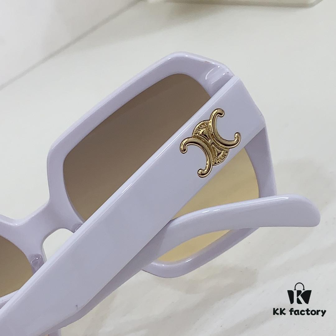 6931fb473a89a121ed54bfbb CELINE Archlight Logo SQUARE 145S Sunglasses