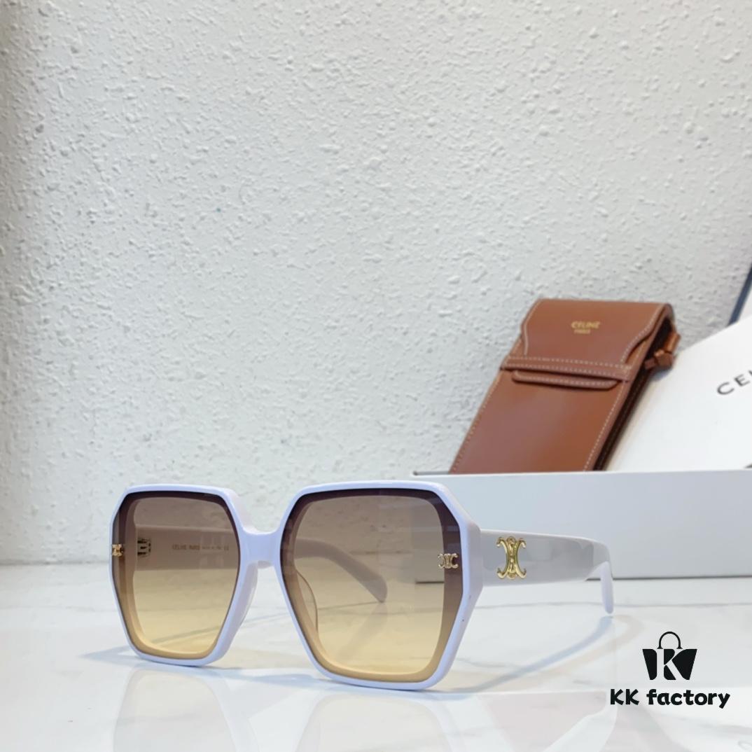 6931fb493a89a121ed54bfca CELINE Archlight Logo SQUARE 145S Sunglasses