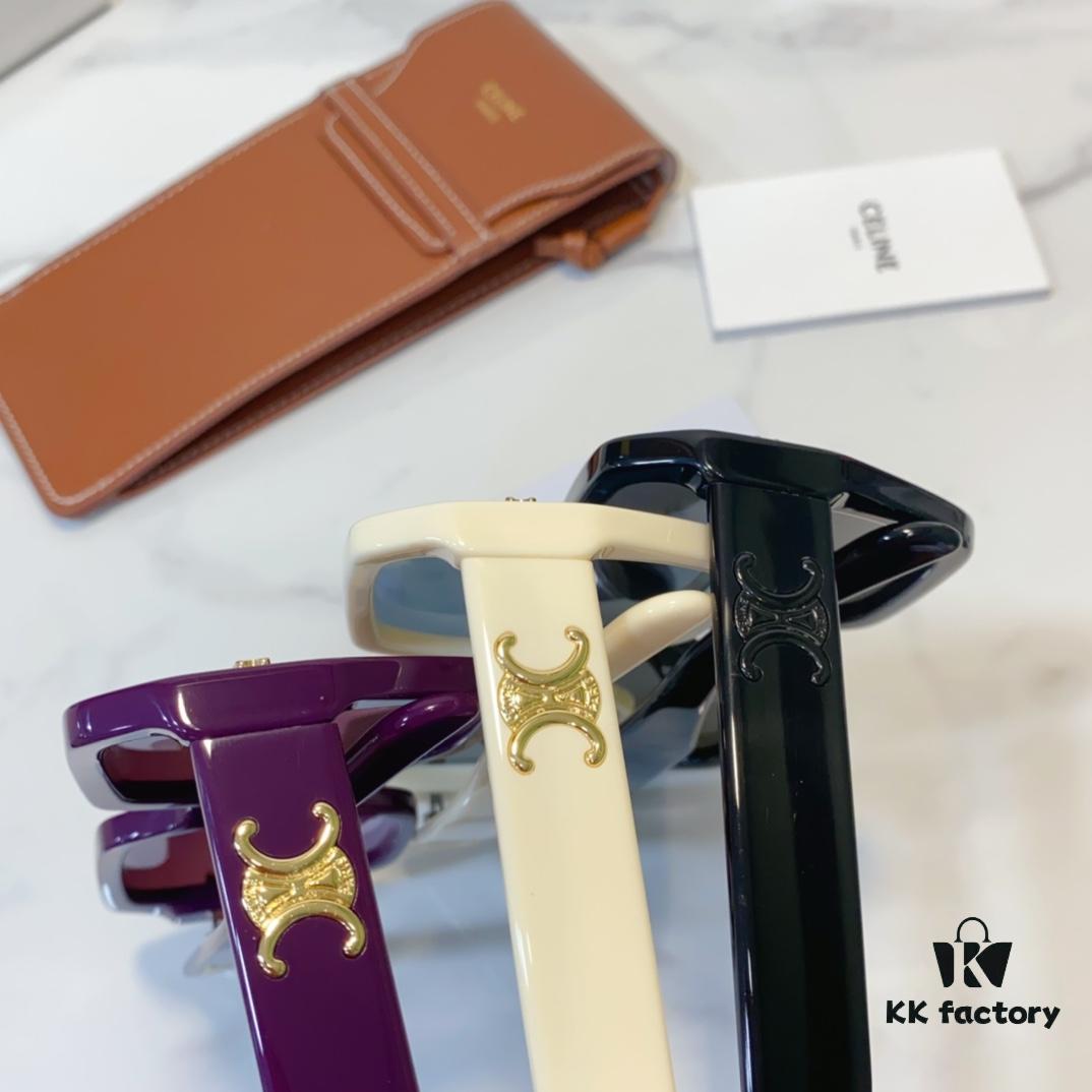 6931fb493a89a121ed54bfce CELINE Archlight Logo SQUARE 145S Sunglasses