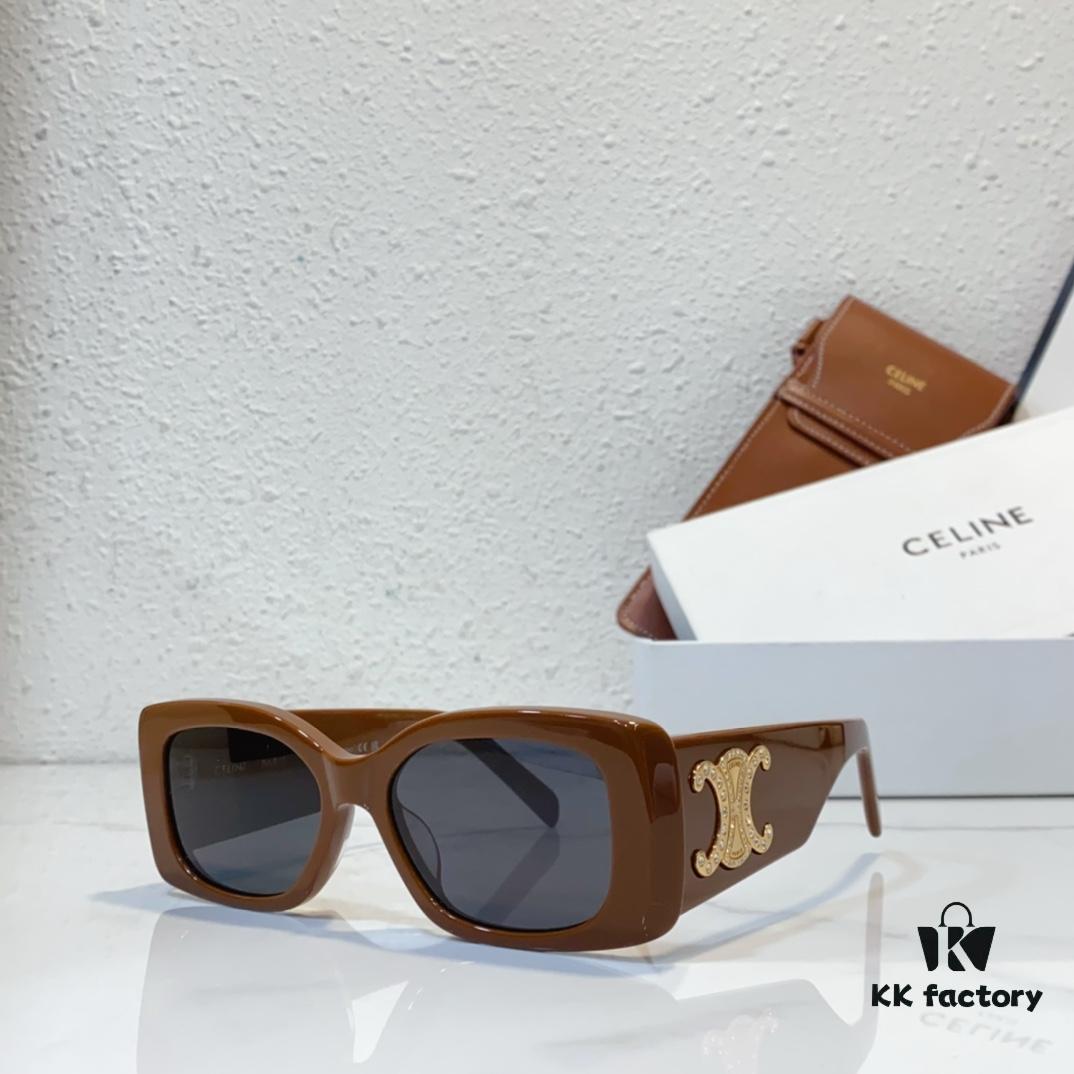 CELINE Full Diamond Arc de Triomphe Frame