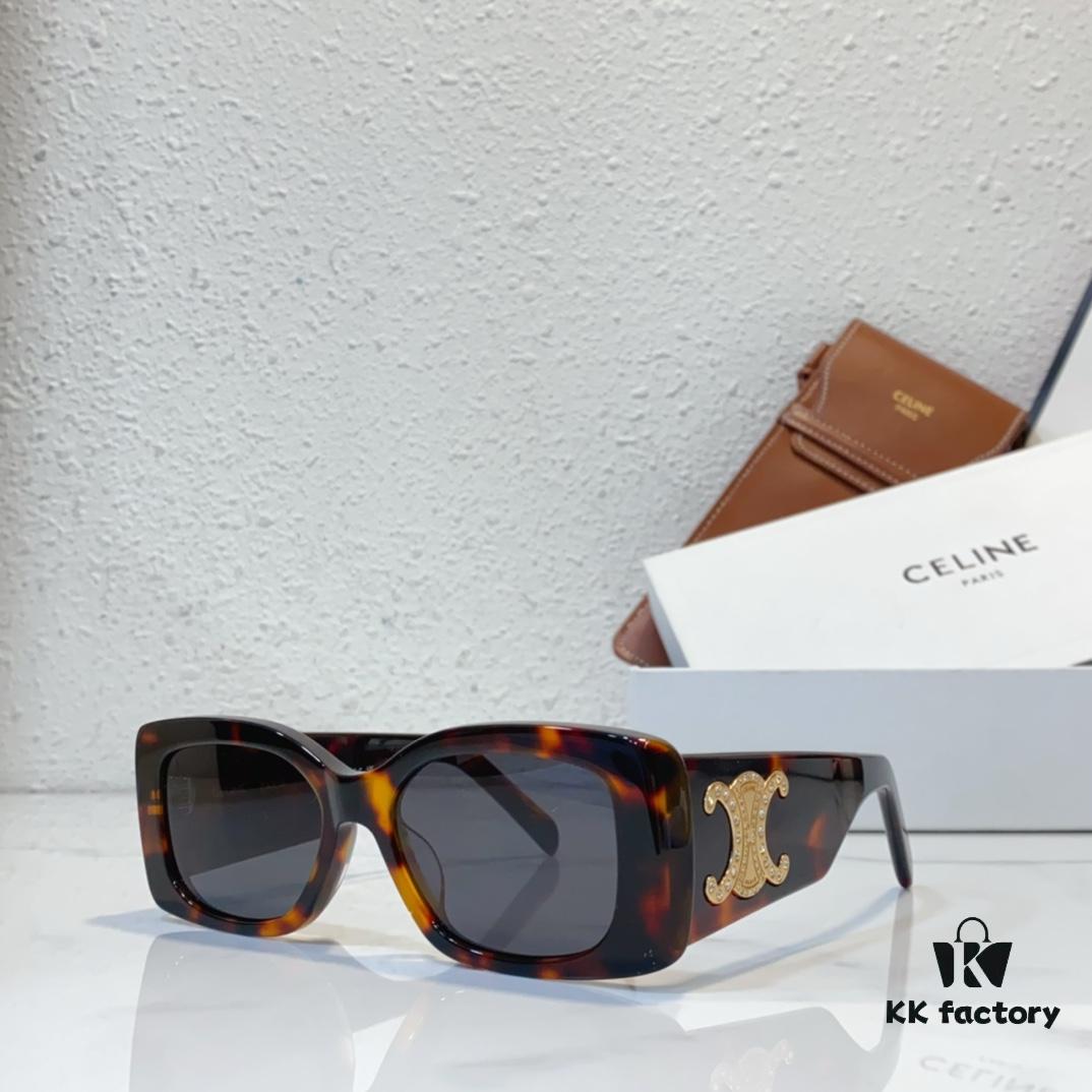 CELINE Full Diamond Arc de Triomphe Frame