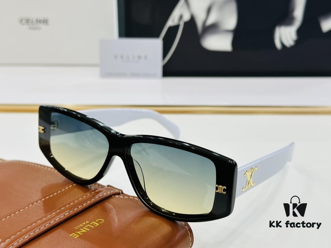 6931fb533a89a121ed54c058 CELINE CE40313 Aviator Sunglasses High-End Version Premium Acetate Fashion Sunglasses Size 66□12-145