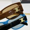 6931fb543a89a121ed54c05c CELINE CE40313 Aviator Sunglasses High-End Version Premium Acetate Fashion Sunglasses Size 66□12-145