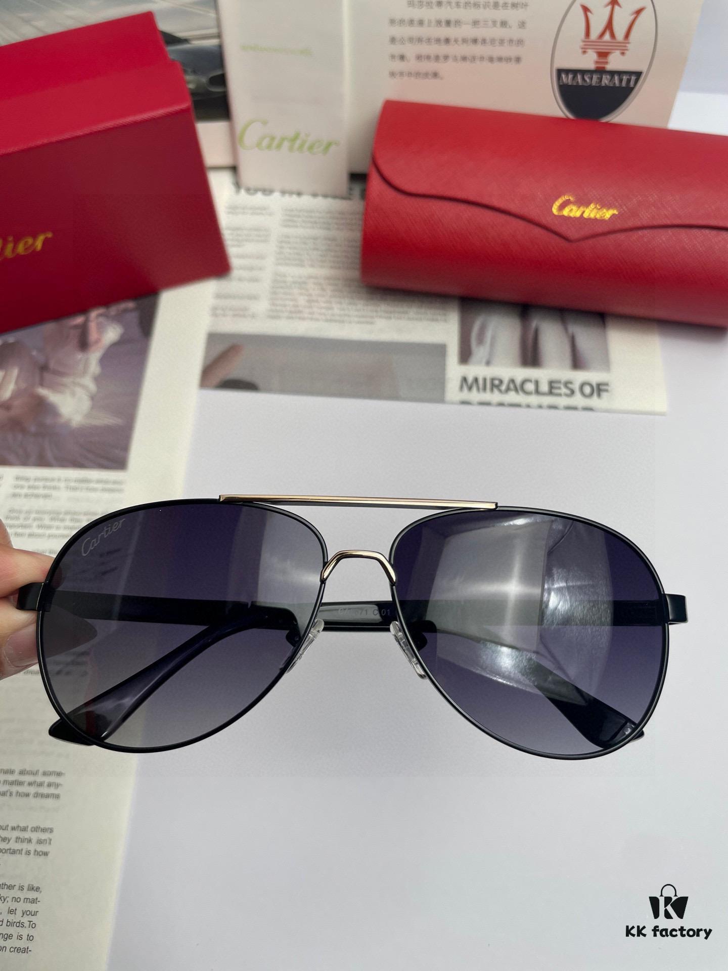 6931fb553a89a121ed54c06a New Arrival 💥 Brand: Cartier Unisex Polarized Sunglasses