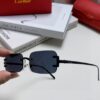 6931fb5a3a89a121ed54c0b2 Cartier 2025 New Arrival Square Rimless Cut-out Sunglasses for Women, Slimming and Stylish, Fashionable INS-Style Street Snap Trendy Sunglasses, Unique Small Eyewear