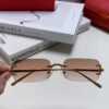 6931fb5a3a89a121ed54c0ba Cartier 2025 New Arrival Square Rimless Cut-Out Sunglasses for Women, Slimming and Stylish, European-American Fashion INS Trend Street Snap Cool Sunglasses, Unique Small Eyewear