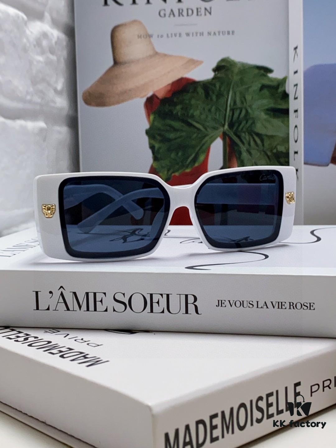 6931fb5d3a89a121ed54c0d7 Cartier Unisex Sunglasses, Timeless Leopard Design, Universal Frame Shape, Minimalist and Elegant, Suitable for All Face Types