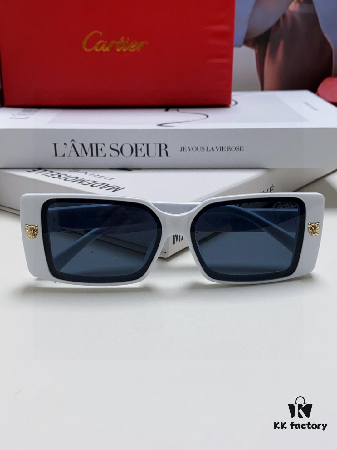 6931fb5d3a89a121ed54c0dc Cartier Unisex Sunglasses, Timeless Leopard Design, Universal Frame Shape, Minimalist and Elegant, Suitable for All Face Types