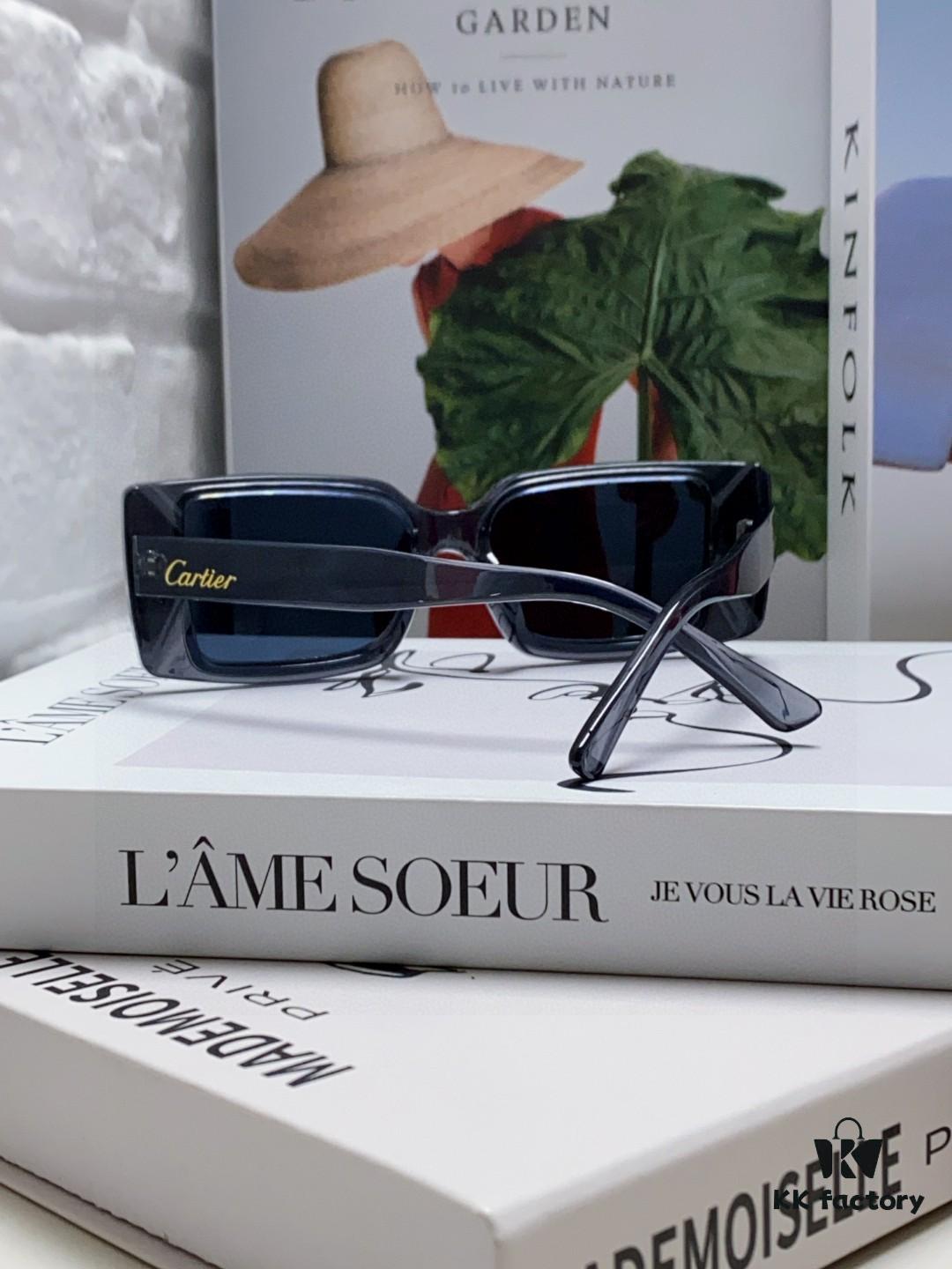 6931fb5d3a89a121ed54c0e2 Cartier Unisex Sunglasses, Leopard Logo Design, Stylish and Minimalist Frame, Universal Fit for All Face Shapes