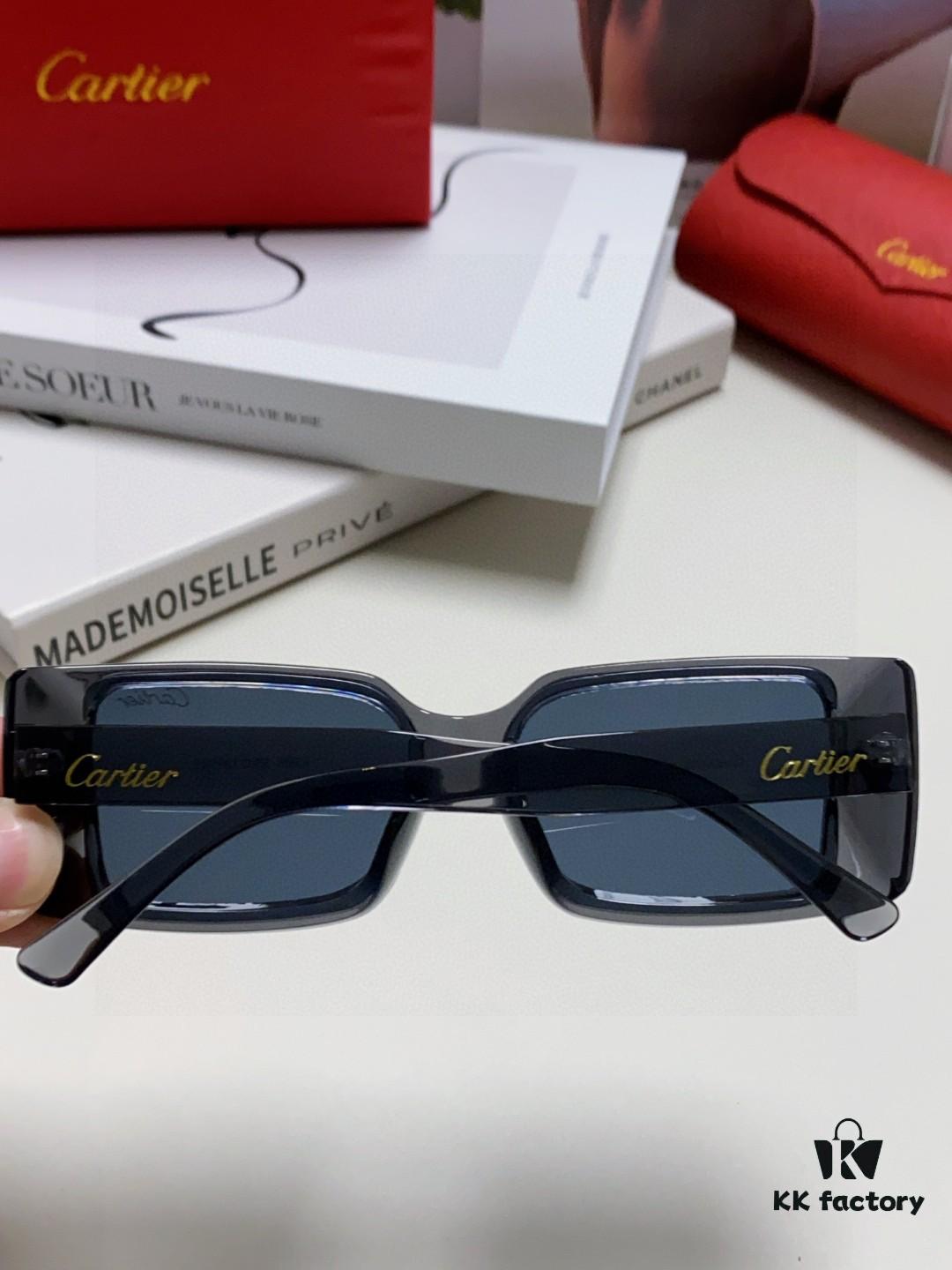 6931fb5e3a89a121ed54c0e4 Cartier Unisex Sunglasses, Leopard Logo Design, Stylish and Minimalist Frame, Universal Fit for All Face Shapes