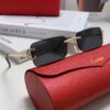 6931fb5f3a89a121ed54c0f2 Cartier Unisex Square Frameless Sunglasses 2025 New Men's Stylish Narrow-Rimmed Retro American Style Sun Glasses