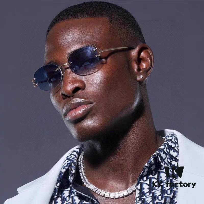 6931fb603a89a121ed54c100 Cartier Unisex Frameless Square Sunglasses 2025 New Narrow-Rimmed Stylish Men's Sunglasses, Retro American Style Unisex Sun Glasses