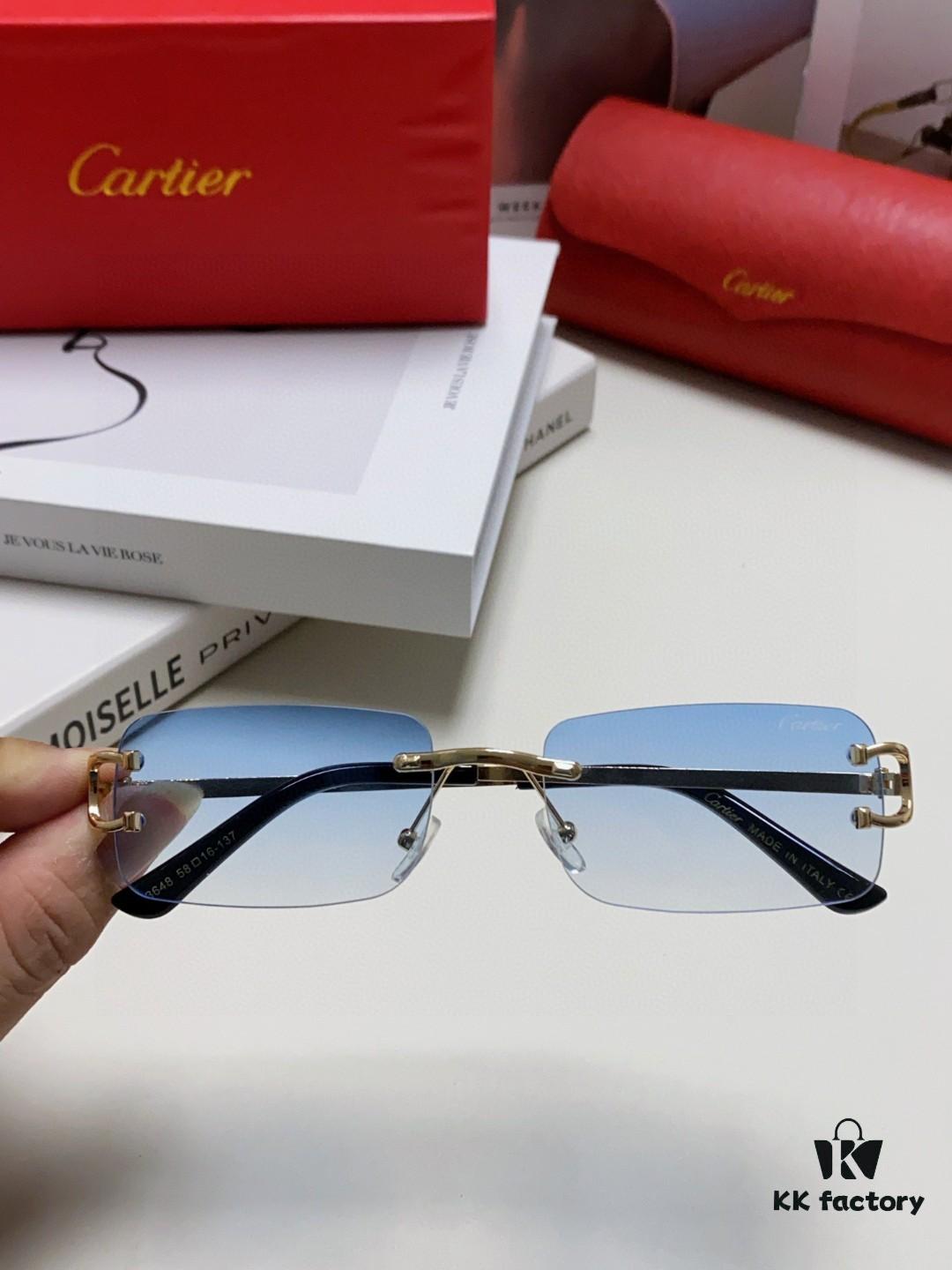 6931fb603a89a121ed54c104 Cartier Unisex Frameless Square Sunglasses 2025 New Narrow-Rimmed Stylish Men's Sunglasses, Retro American Style Unisex Sun Glasses