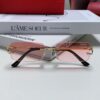 Cartier Unisex Frameless Square Sunglasses 2025 New Men's Stylish Narrow-Rimmed Retro American Style Sun Glasses
