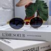 Cartier 2025 New Vintage-Style Wooden Texture Round Sunglasses, Fashionable UV-Protective Unisex Sun Glasses Model CT0464S