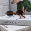Cartier 2025 New Vintage-Style Wooden Texture Round Sunglasses, Fashionable UV-Protective Unisex Sun Glasses Model CT0464S