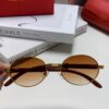 6931fb633a89a121ed54c12e Cartier 2025 New Vintage Style Wooden-Look Round Sunglasses, Fashion UV-Protective Unisex Sun Glasses CT0464S
