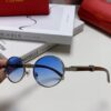 6931fb643a89a121ed54c13a Cartier 2025 New Vintage-Style Wood-Grain Aviator Round Sunglasses, Fashionable UV-Protective Unisex Sun Glasses CT0464S