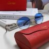 6931fb643a89a121ed54c13c Cartier 2025 New Vintage-Style Wood-Grain Aviator Round Sunglasses, Fashionable UV-Protective Unisex Sun Glasses CT0464S