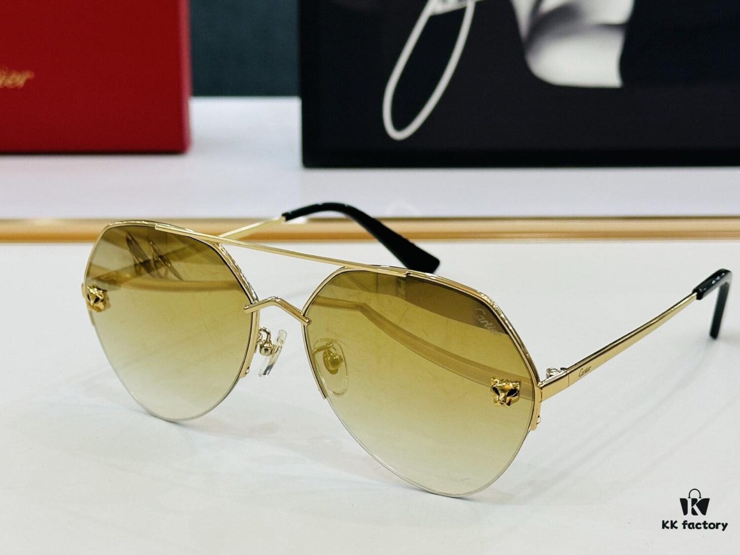 6931fb643a89a121ed54c141 Cartier CT0355S Sunglasses, Size 64-15-140, Universal Frame Shape, Minimalist and Elegant Design, Fashionable and Casual Style, Original Color