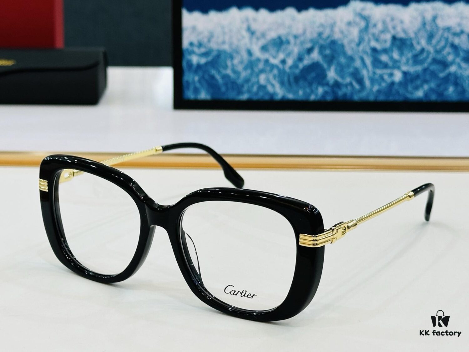 6931fb653a89a121ed54c148 Cartier - CT0377 Size: 53□19-145 Universal Frame Shape, Minimalist and Elegant, Fashionable and Casual Optical Frame / Sunglasses