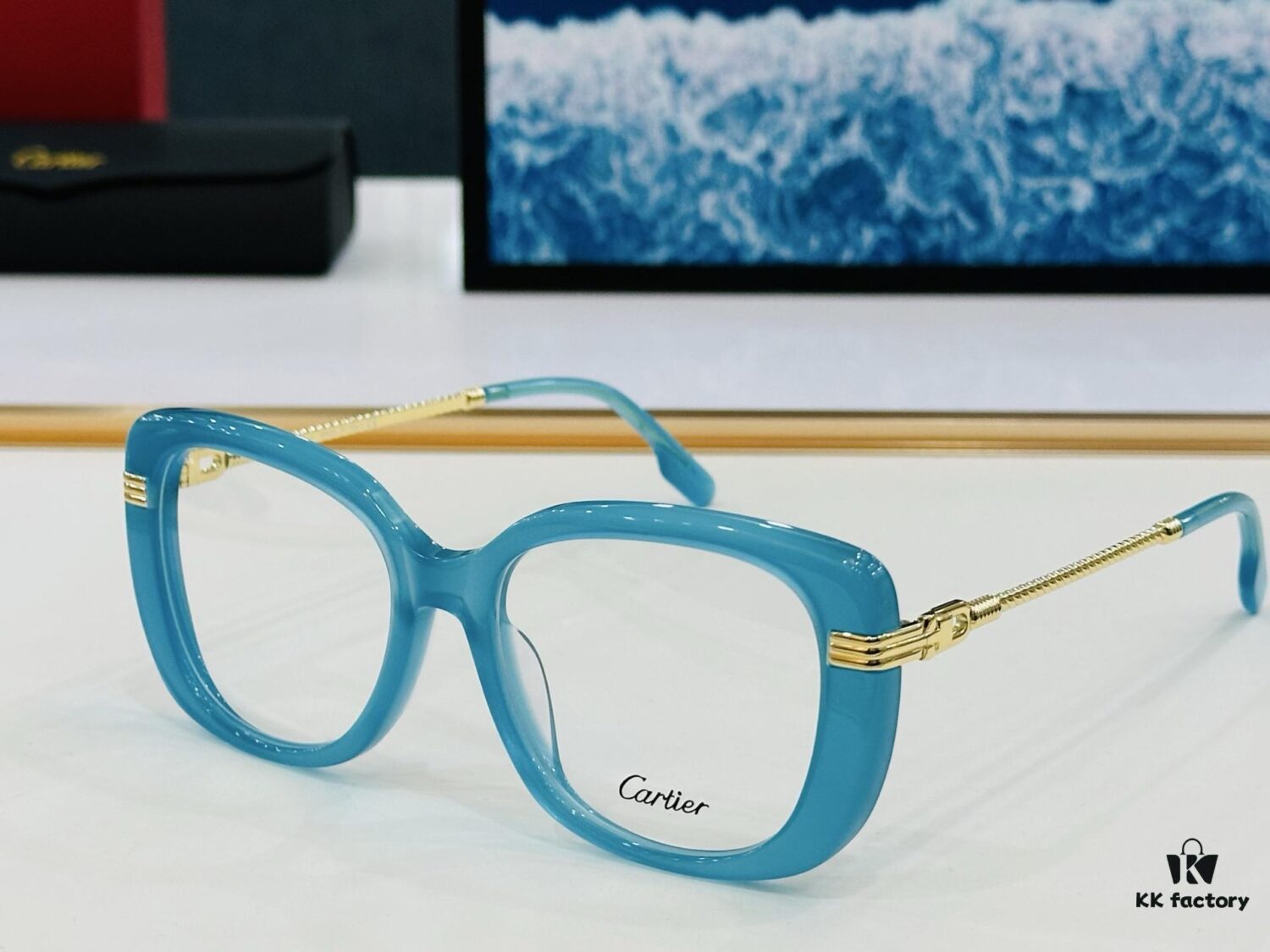 6931fb653a89a121ed54c14a Cartier - CT0377 Size: 53□19-145 Universal Frame Shape, Minimalist and Elegant, Fashionable and Casual Optical Frame / Sunglasses
