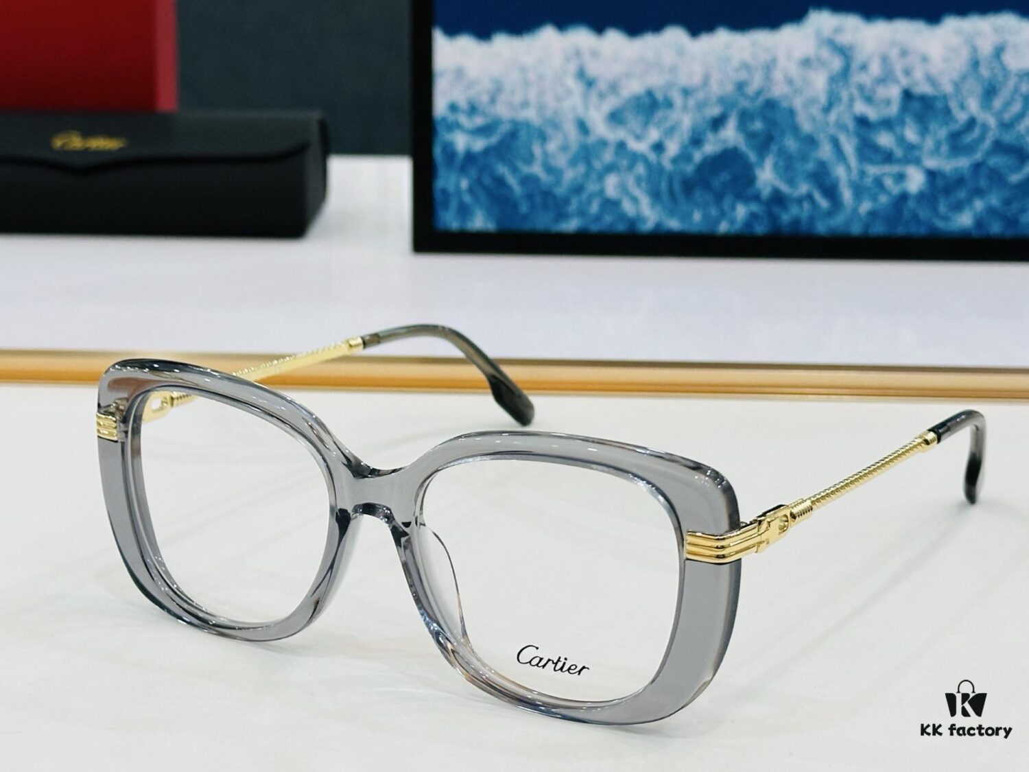 6931fb653a89a121ed54c14c Cartier - CT0377 Size: 53□19-145 Universal Frame Shape, Minimalist and Elegant, Fashionable and Casual Optical Frame / Sunglasses