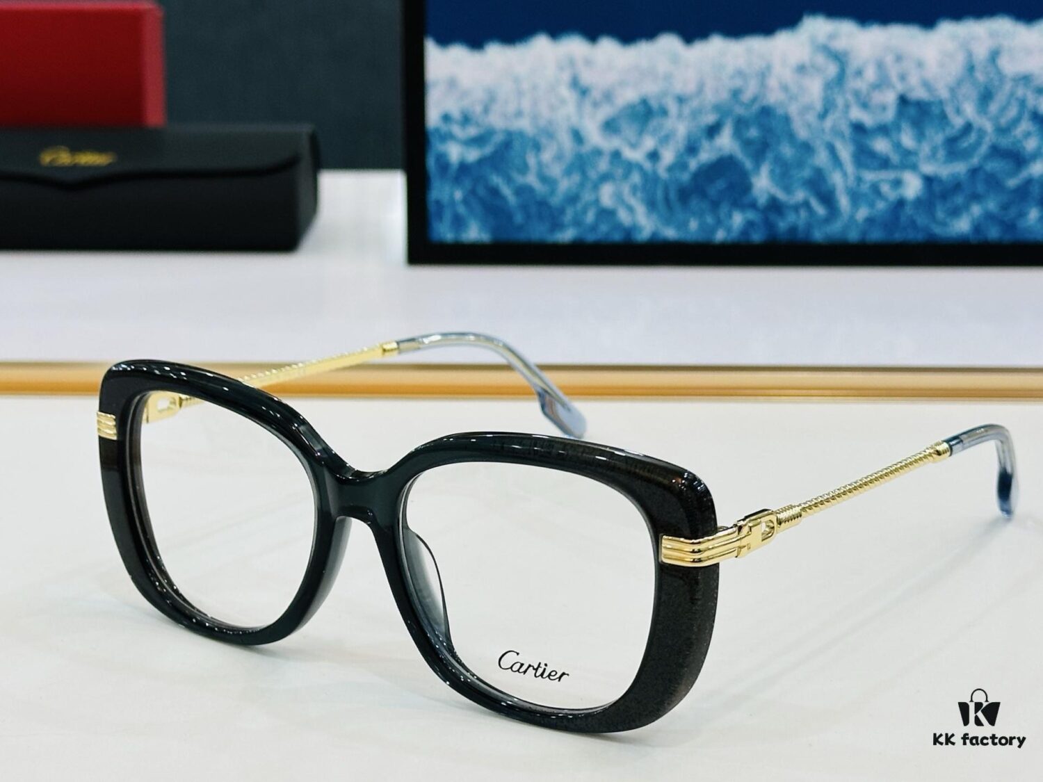 6931fb653a89a121ed54c14d Cartier - CT0377 Size: 53□19-145 Universal Frame Shape, Minimalist and Elegant, Fashionable and Casual Optical Frame / Sunglasses