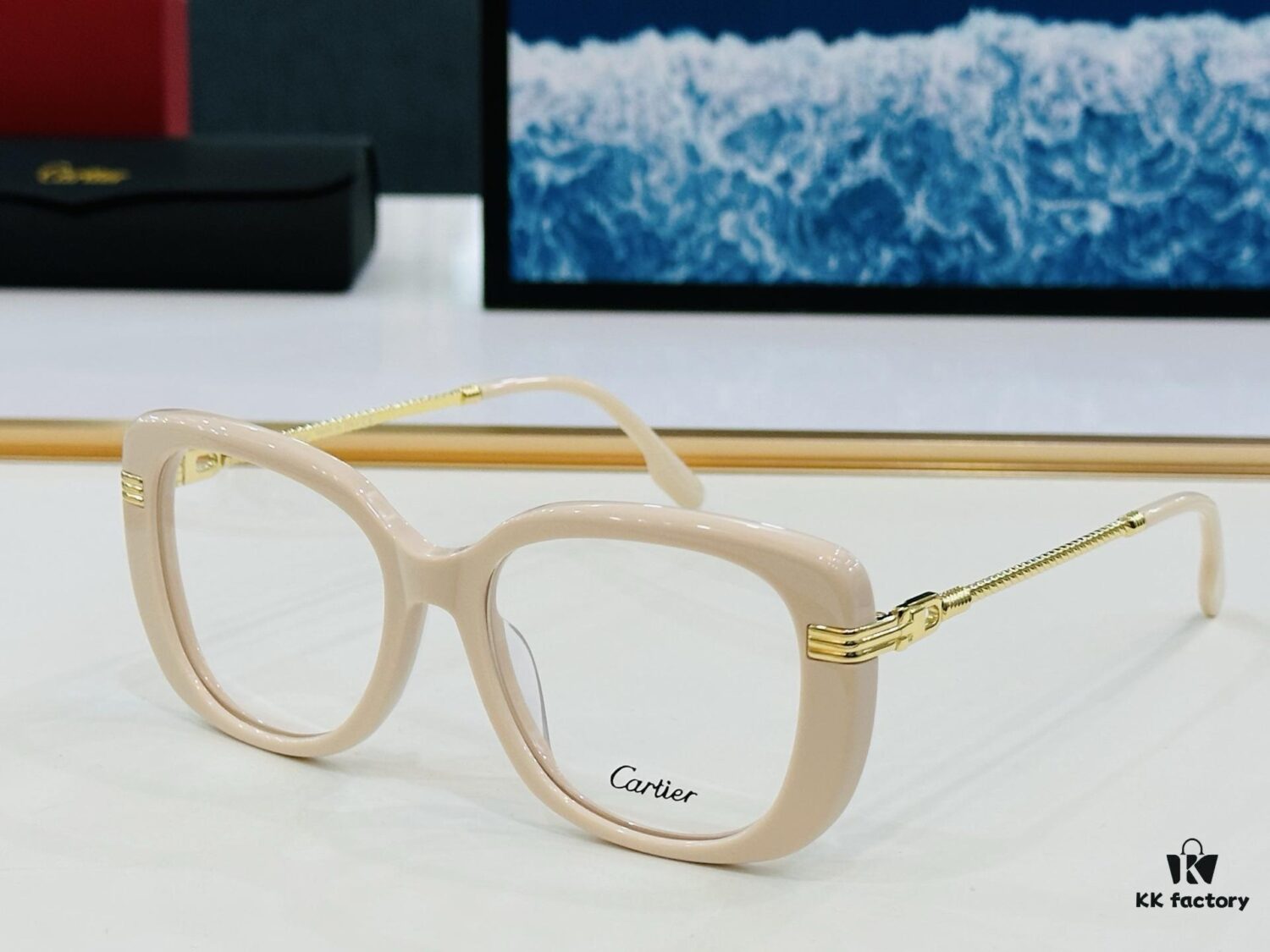 6931fb653a89a121ed54c14e Cartier - CT0377 Size: 53□19-145 Universal Frame Shape, Minimalist and Elegant, Fashionable and Casual Optical Frame / Sunglasses