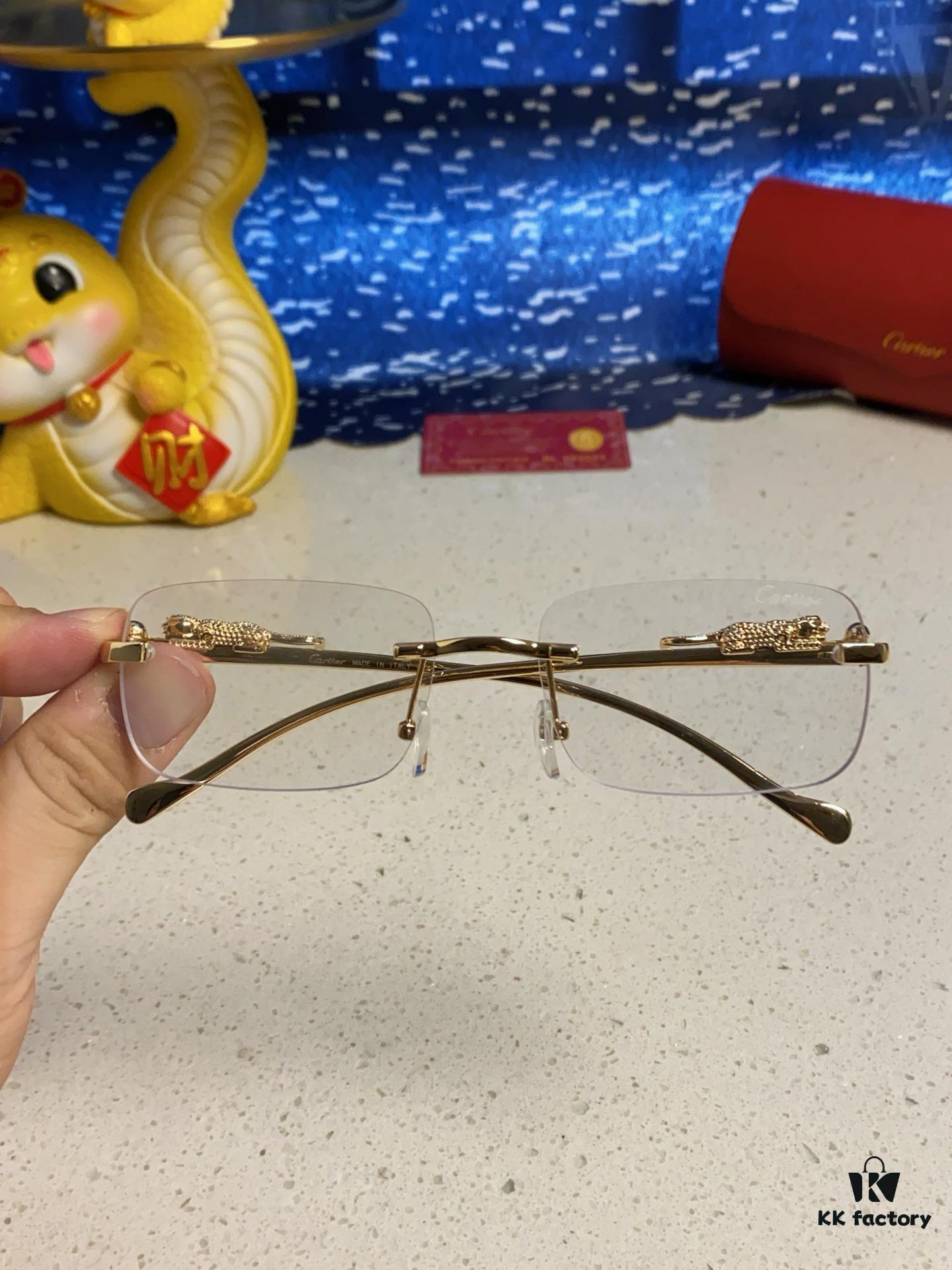 6931fb683a89a121ed54c16f Cartier 2025 New Arrival Official Website 1:1 Minimalist Luxury Sunglasses with Iconic Leopard Logo on Temple