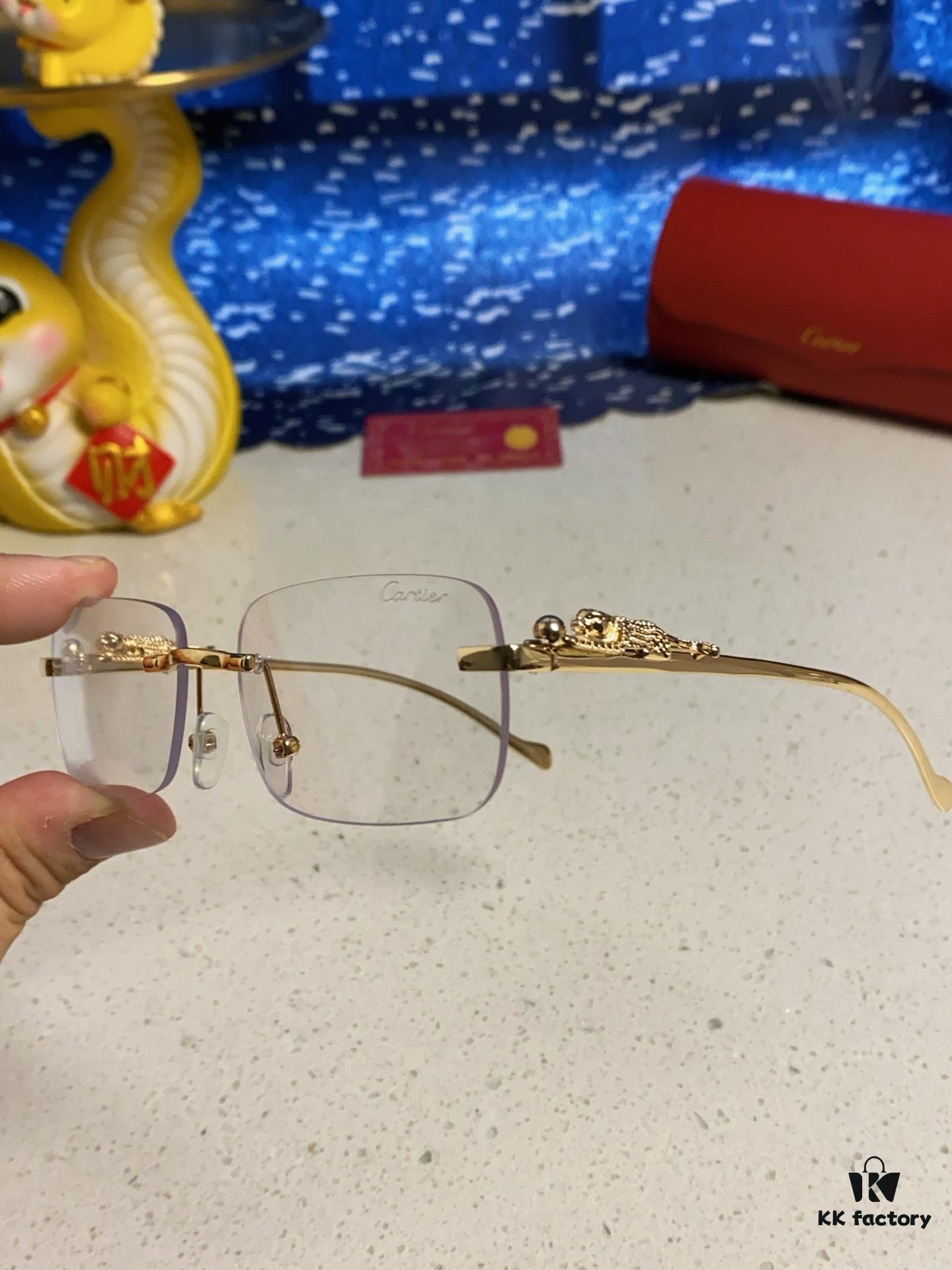 6931fb683a89a121ed54c171 Cartier 2025 New Arrival Official Website 1:1 Minimalist Luxury Sunglasses with Iconic Leopard Logo on Temple