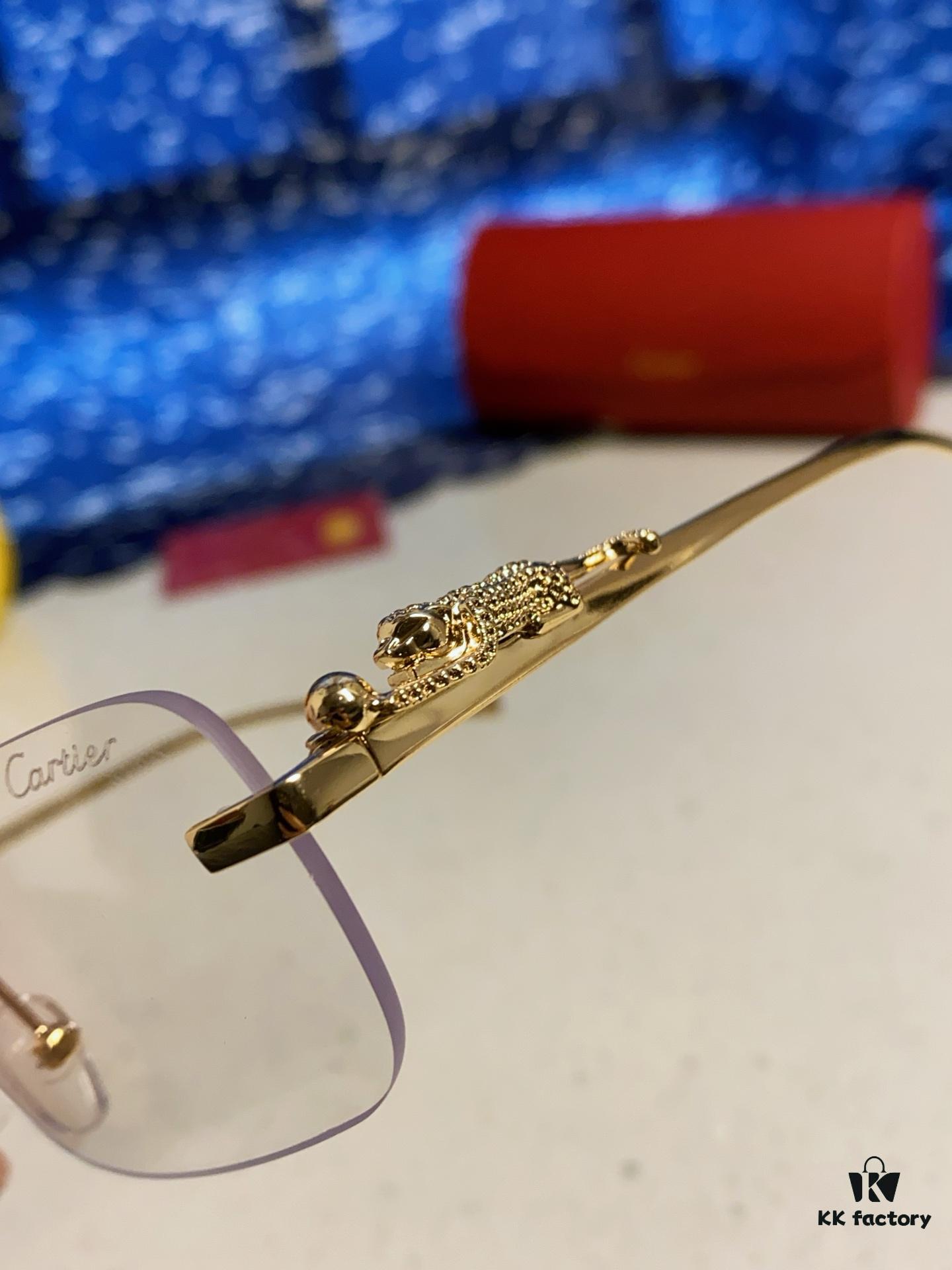 6931fb683a89a121ed54c172 Cartier 2025 New Arrival Official Website 1:1 Minimalist Luxury Sunglasses with Iconic Leopard Logo on Temple