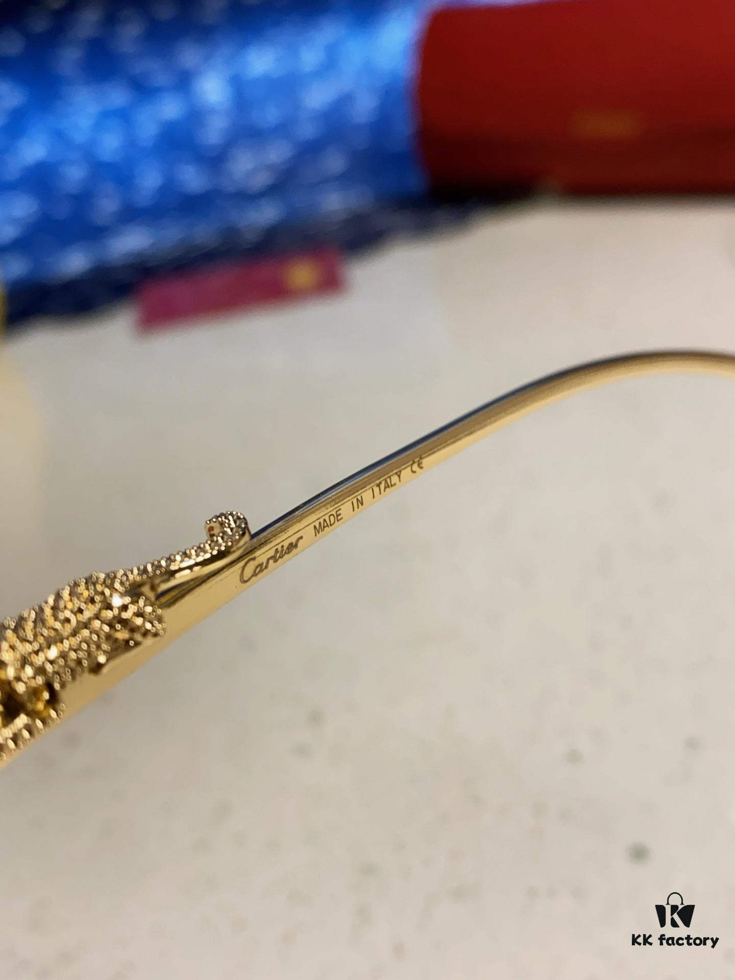 6931fb683a89a121ed54c173 Cartier 2025 New Arrival Official Website 1:1 Minimalist Luxury Sunglasses with Iconic Leopard Logo on Temple