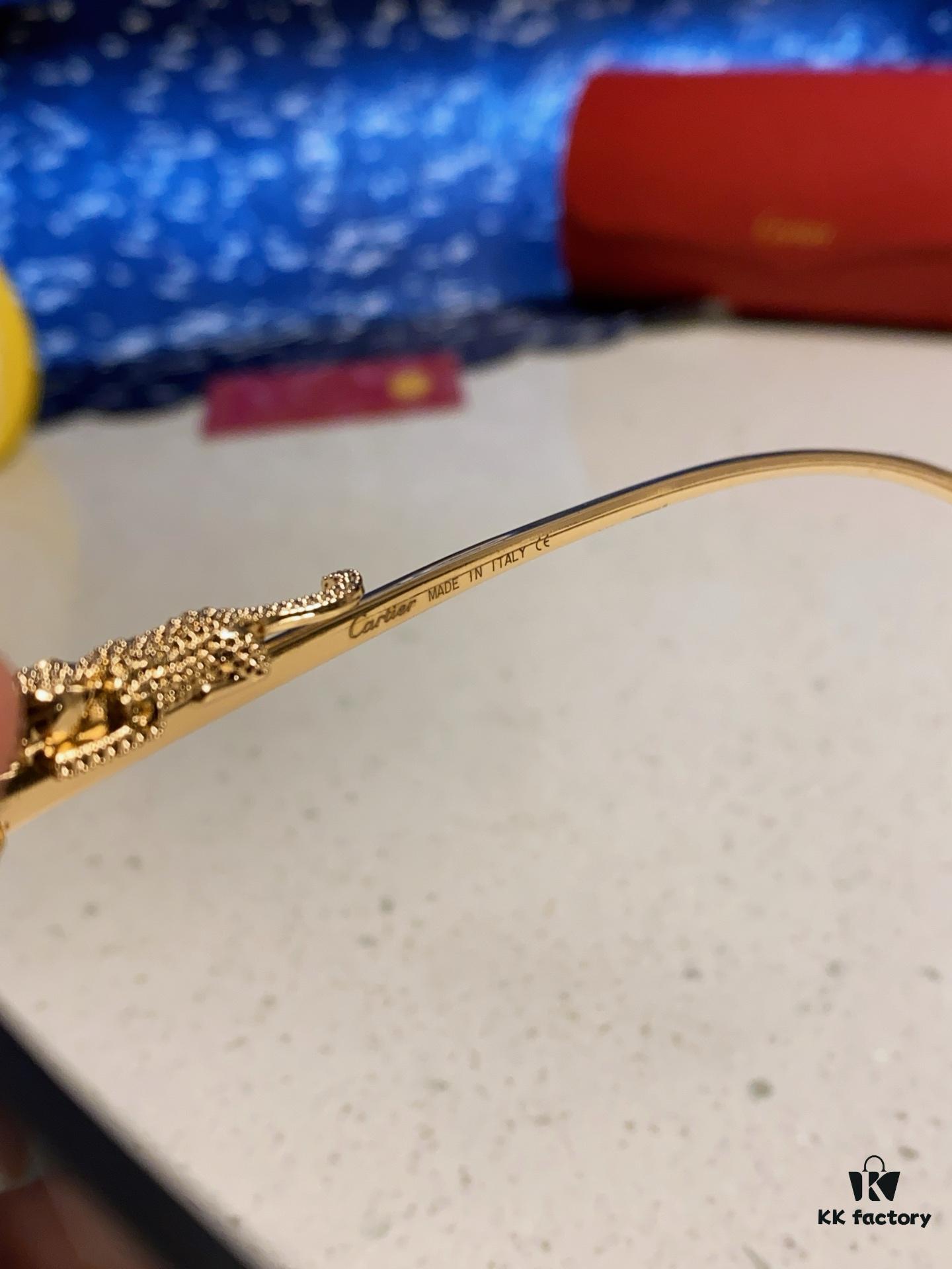 6931fb693a89a121ed54c17f Cartier 2025 New Arrival Official Website 1:1 Minimalist Luxury Sunglasses with Iconic Leopard Logo on Temple
