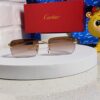 6931fb6a3a89a121ed54c18d Cartier 2025 New Arrival Official Website One-to-One Minimalist Luxury Sunglasses with Iconic Panther Logo on Temple