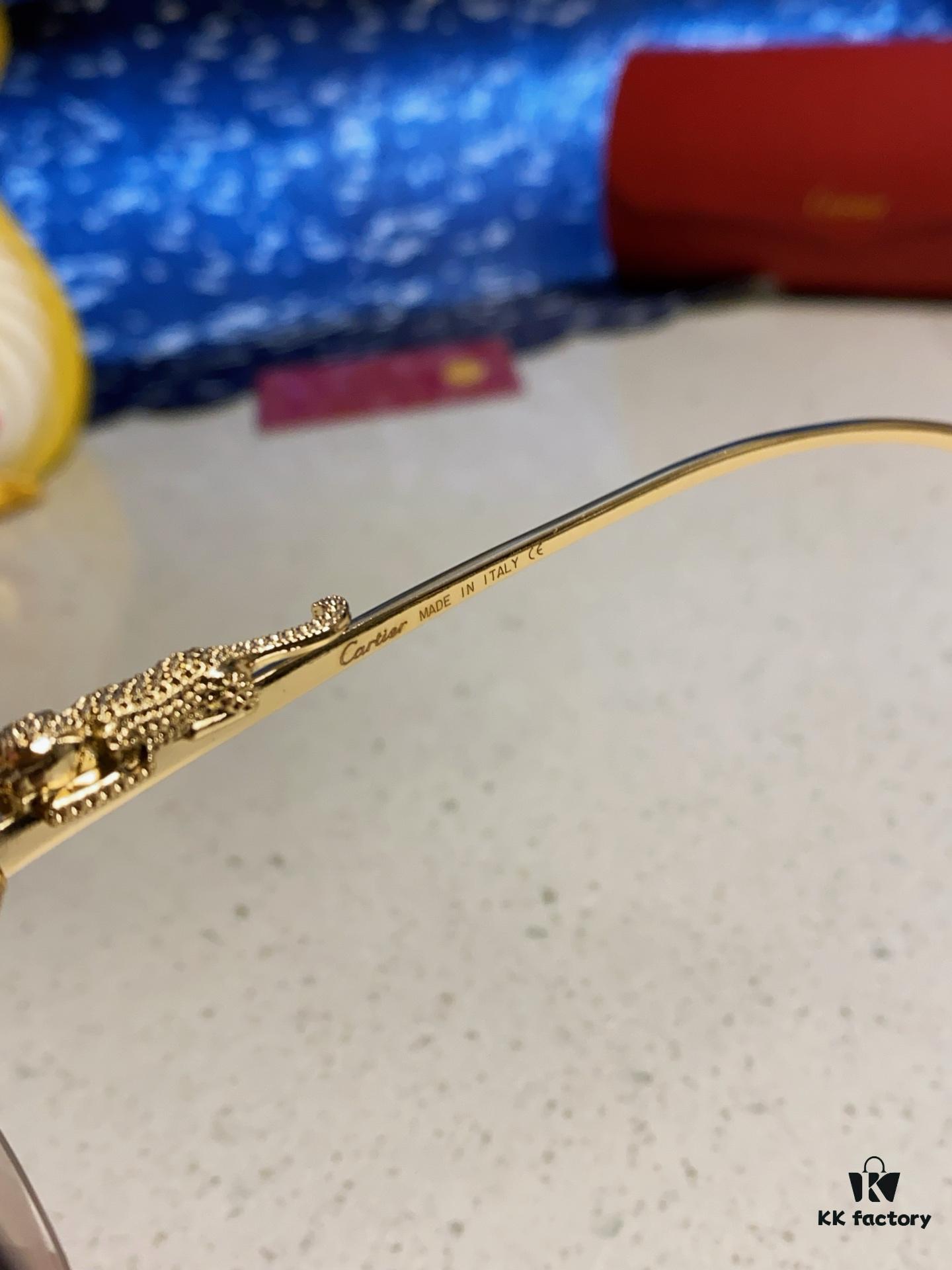 6931fb6b3a89a121ed54c193 Cartier 2025 New Arrival Official Website One-to-One Minimalist Luxury Sunglasses with Iconic Panther Logo on Temple