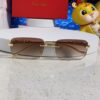 6931fb6b3a89a121ed54c194 Cartier 2025 New Arrival Official Website One-to-One Minimalist Luxury Sunglasses with Iconic Panther Logo on Temple