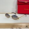 135 Cartier* European and American Small Narrow Frame Sunglasses