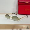 135 Cartier* European and American Small Narrow Frame Sunglasses