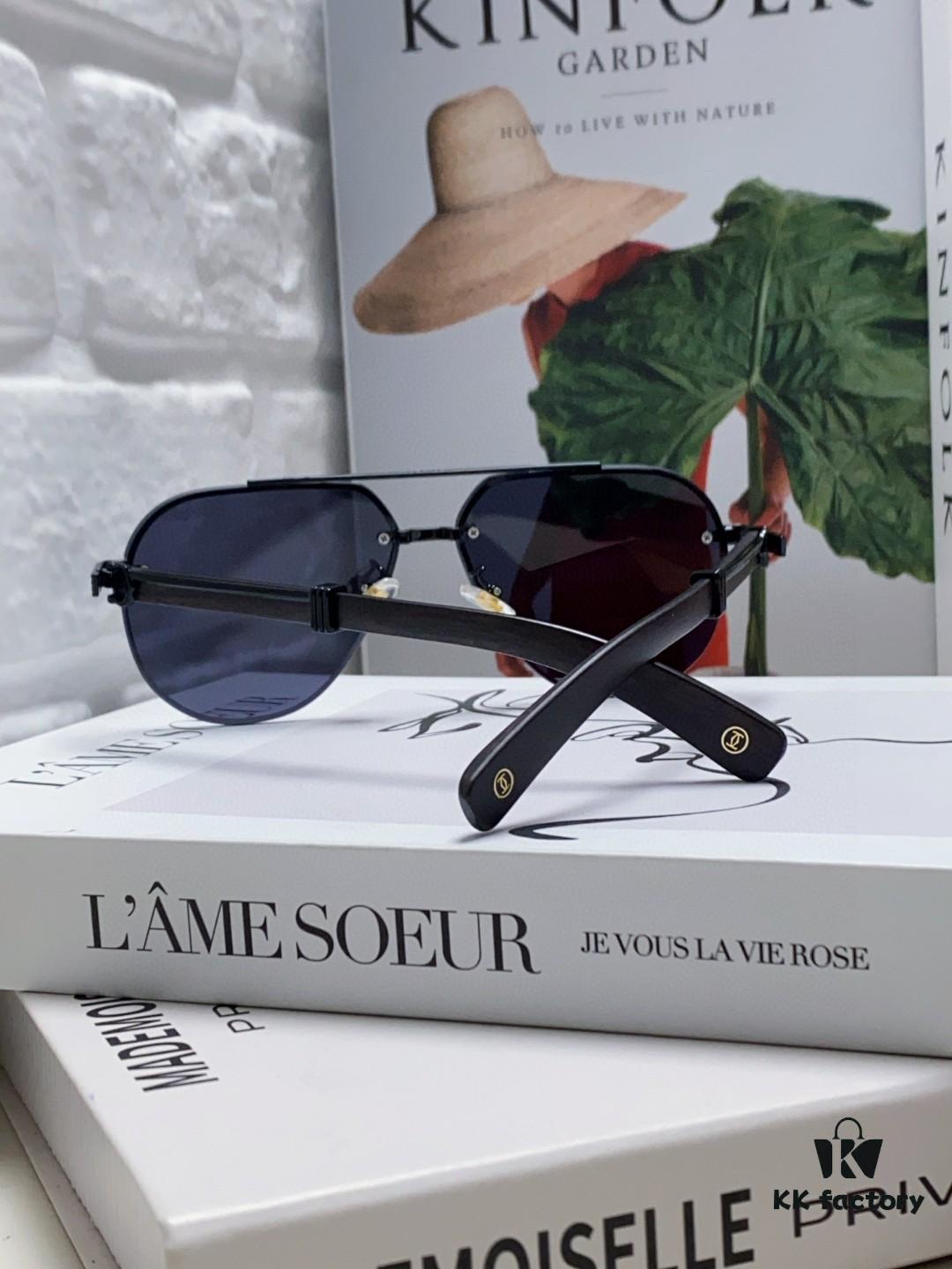 6931fb6e3a89a121ed54c1be Cartier 2024 Retro Double-Bridge Prescription Sunglasses with UV Protection, Oversized Frame for Men, Suitable for Driving