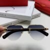Cartier 2024 Retro Double Bridge Prescription Sunglasses with UV Protection, Oversized Frame for Men, Driving Sunglasses