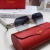 Cartier 2024 Retro Double Bridge Prescription Sunglasses with UV Protection, Oversized Frame for Men, Driving Sunglasses