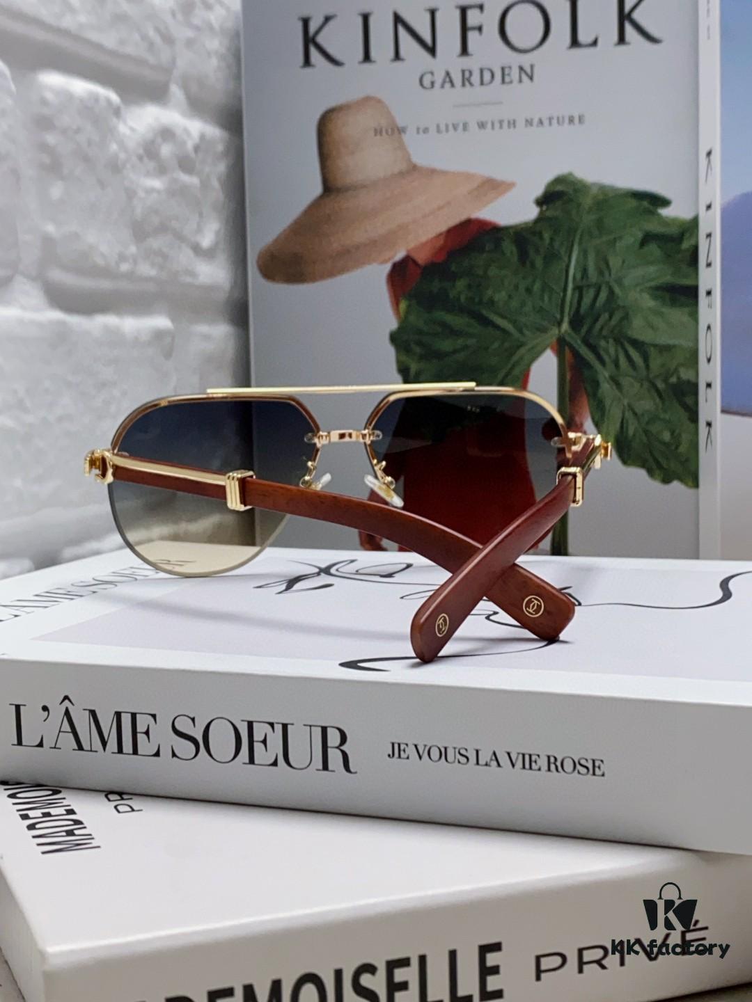 6931fb6f3a89a121ed54c1ce Cartier 2024 Retro Double-Bridge Myopia Sunglasses, UV Protection, Oversized Frame, Unisex Sun Glasses for Driving